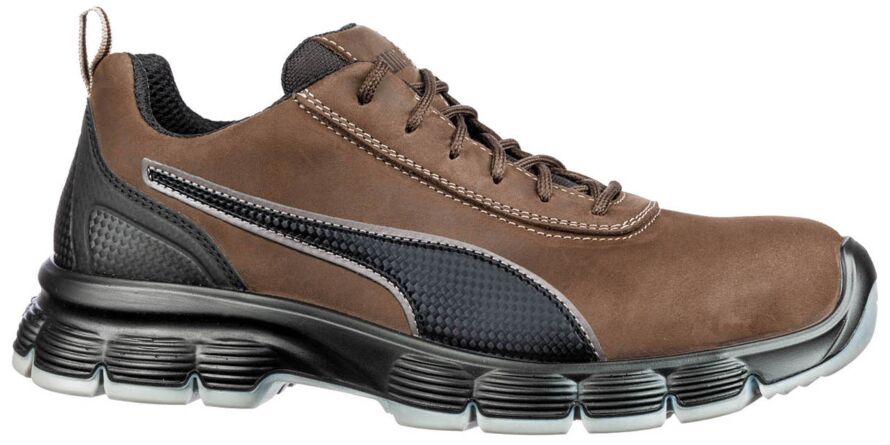 ESD safety shoes S3, PUMA SAFETY, CONDOR LOW, brown