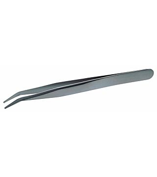 SMD tweezers, 30 angled, cylindrical. components. 120mm