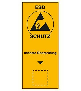 Warning sign "ESD Protection