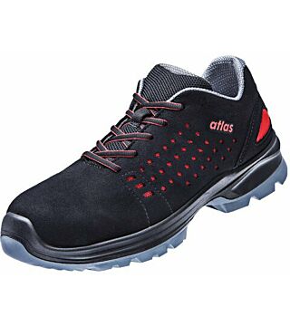 ESD Halbschuh SL 30 red 2.0, S1, Sportline, unisex, schwarz/rot