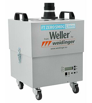 Zero Smog 4V extraction unit for soldering fumes, incl. Easy-Click 60, 230 m³/h at 2,700 Pa