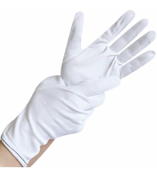 Gant nylon Hygostar CONTROL, qualité épaisse, blanc