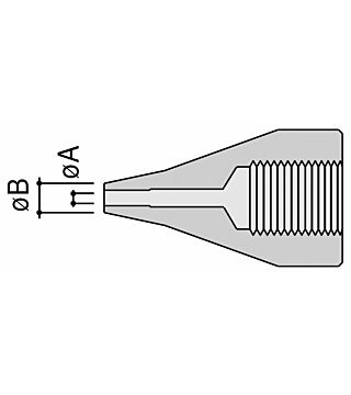 Panne à dessouder pour fer à dessouder 815 et 816, 0,8 / 1,8 mm fin