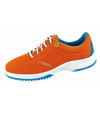 ESD occupational shoes uni6, low shoe orange ESD, O2