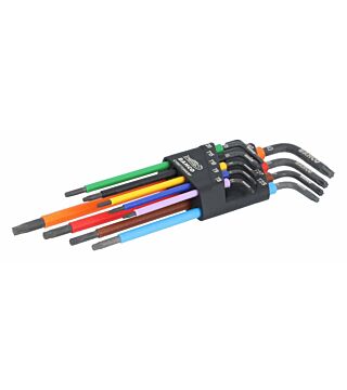 Multicolour TORX® offset screwdriver set